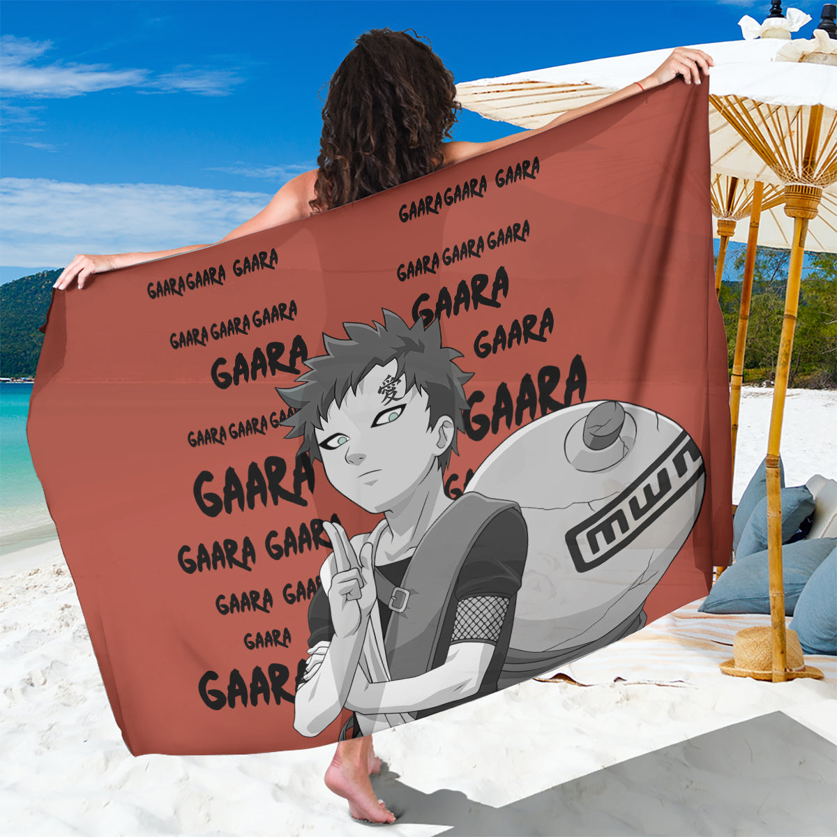 Gaara - Style Manga Sarong