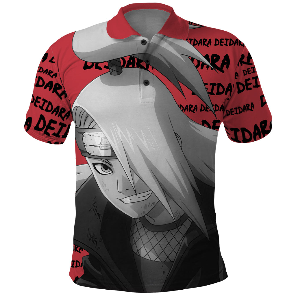 Deidara - Style Manga Polo Shirt