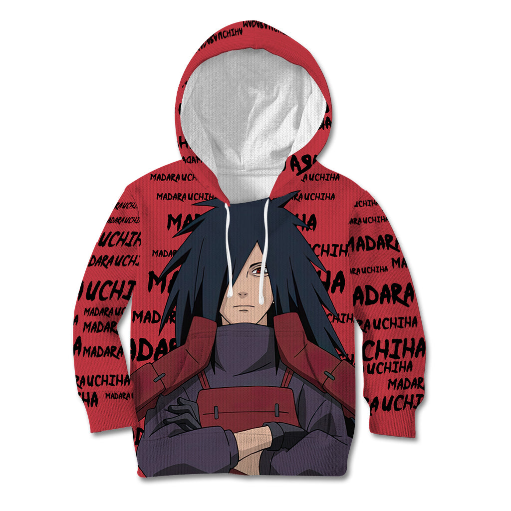 Madara Uchiha - Style Manga Kid Hoodie
