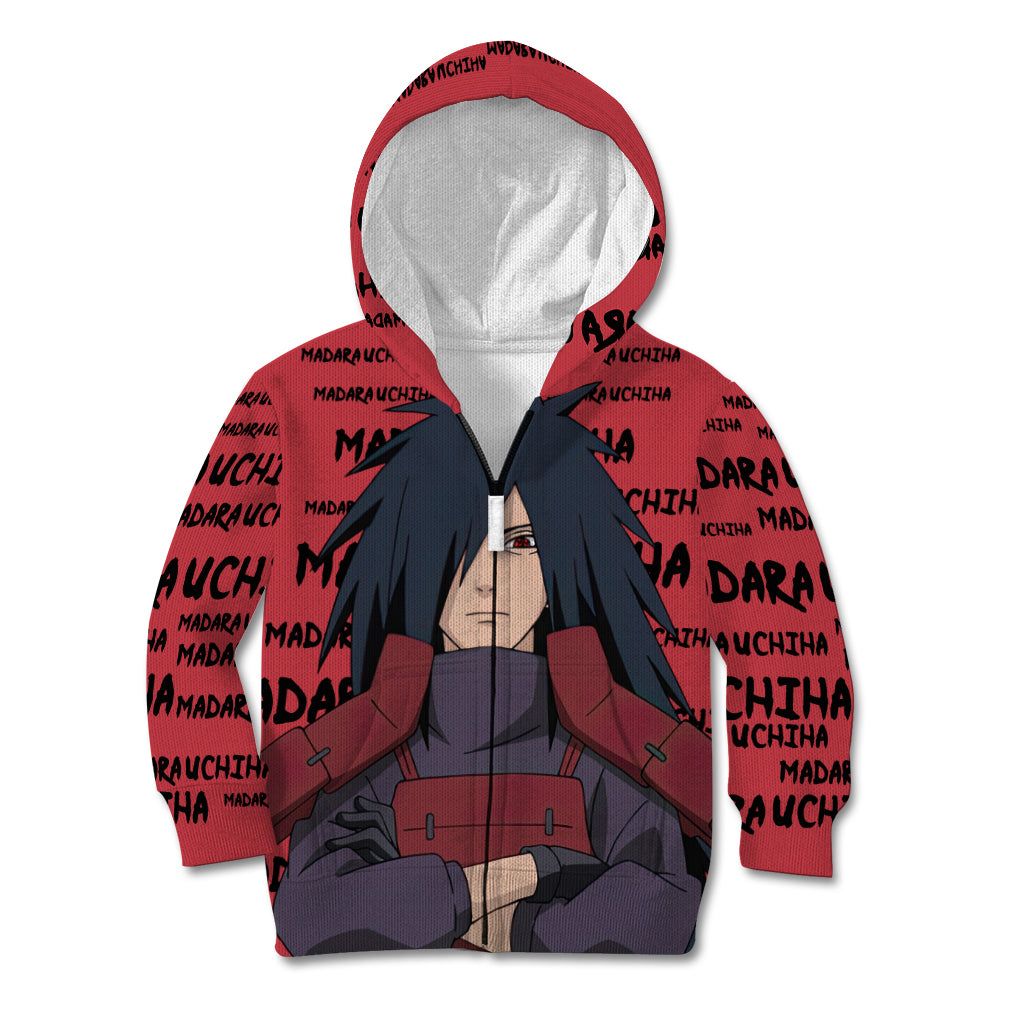Madara Uchiha - Style Manga Kid Hoodie