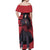 Madara Uchiha - Style Manga Off Shoulder Maxi Dress