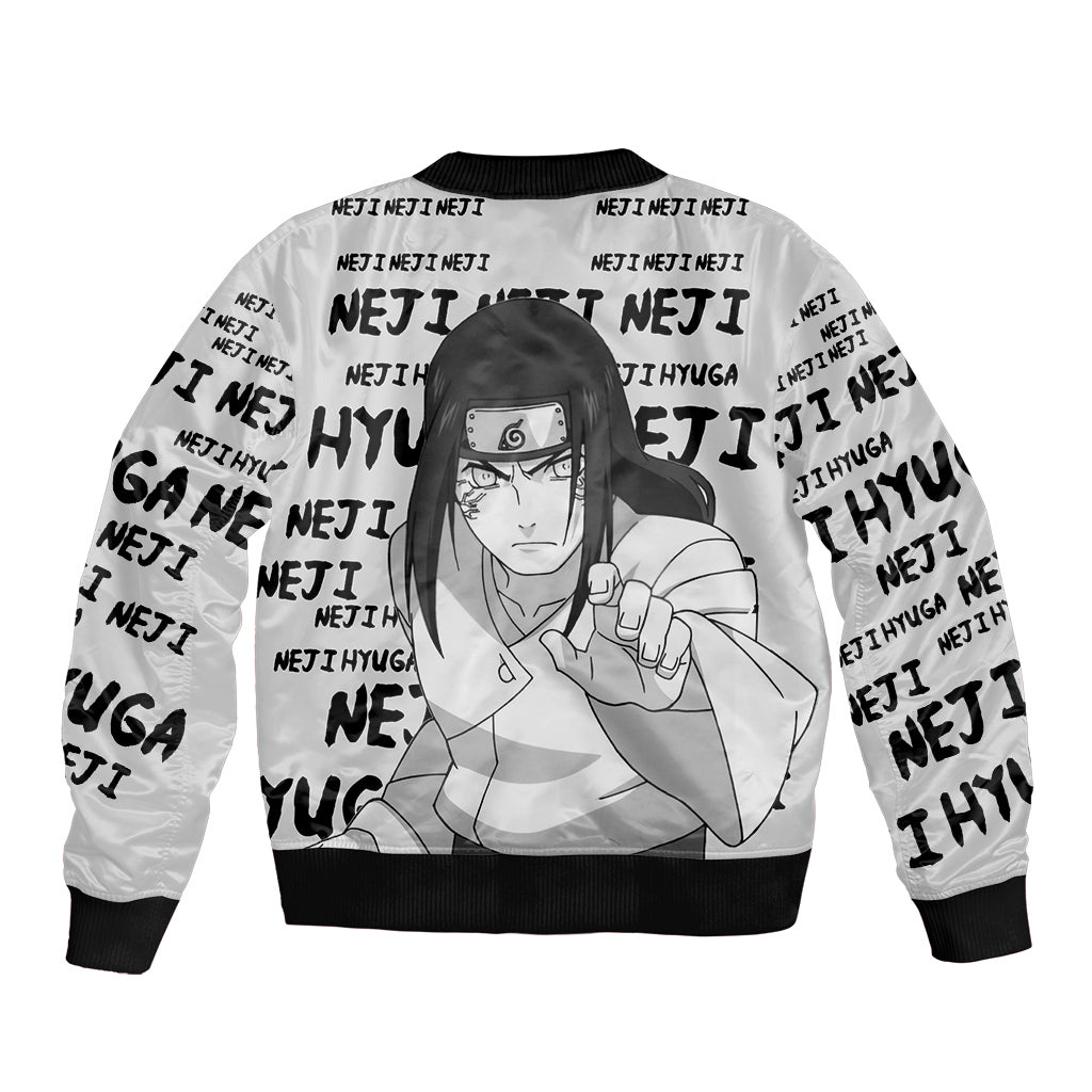 Neji Hyuga - Style Manga Bomber Jacket