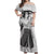 Neji Hyuga - Style Manga Off Shoulder Maxi Dress