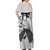 Neji Hyuga - Style Manga Off Shoulder Maxi Dress