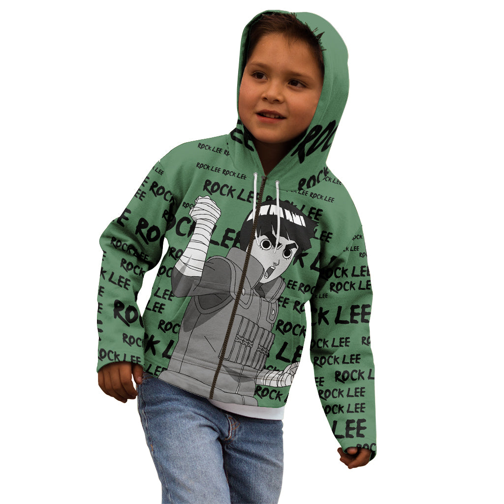Rock Lee - Style Manga Kid Hoodie