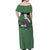 Rock Lee - Style Manga Off Shoulder Maxi Dress