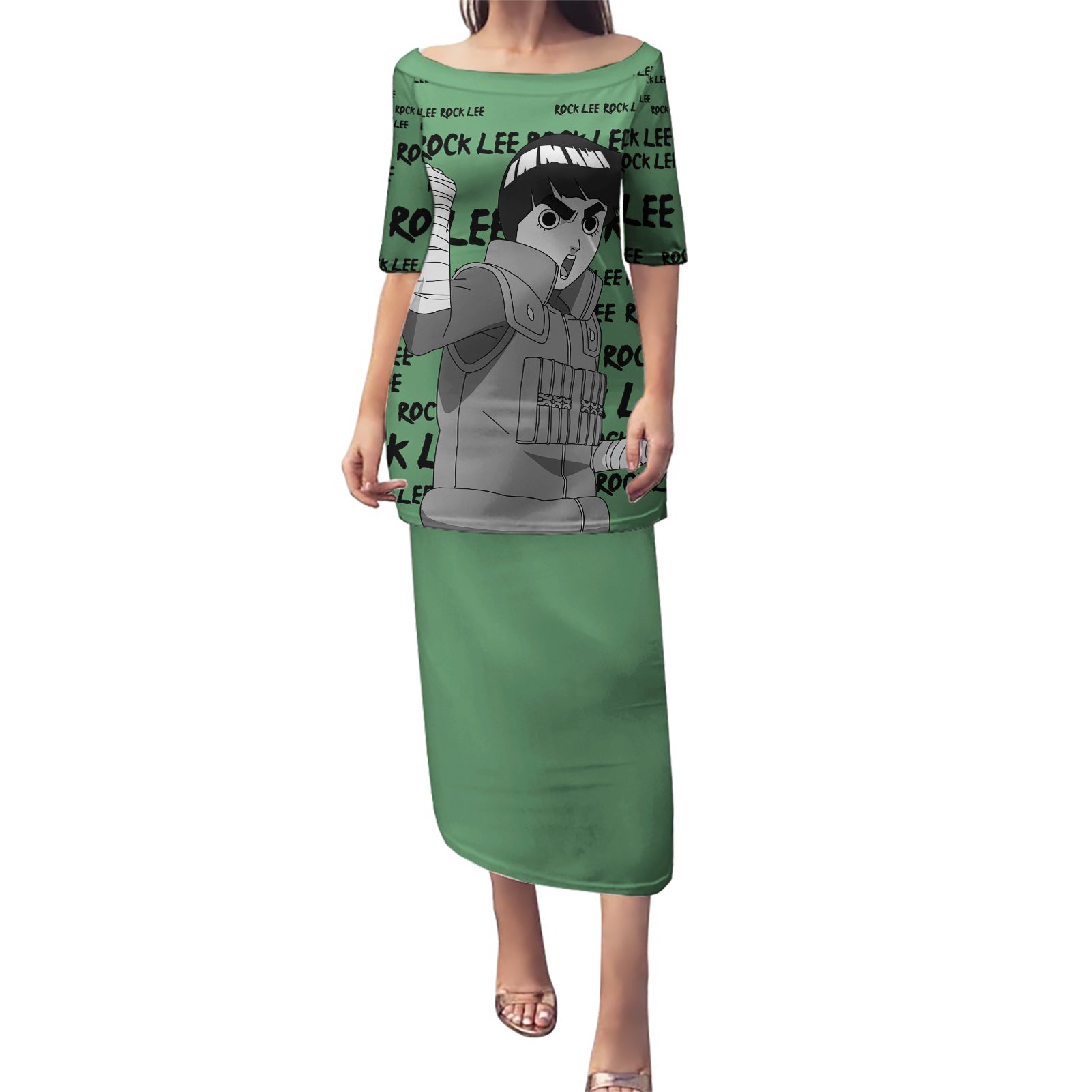 Rock Lee - Style Manga Puletasi