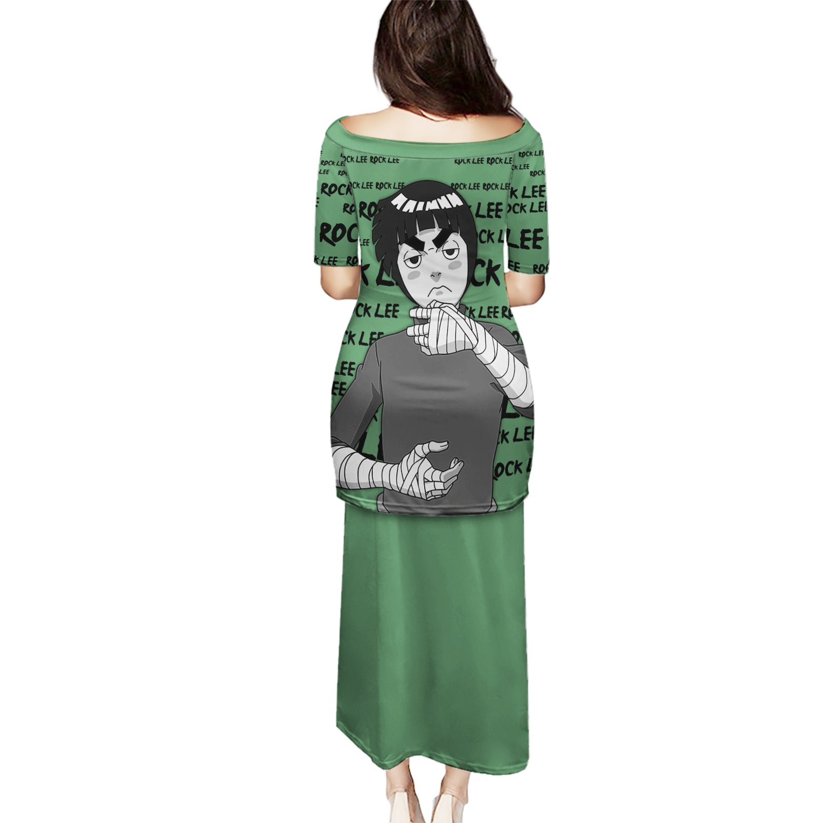 Rock Lee - Style Manga Puletasi