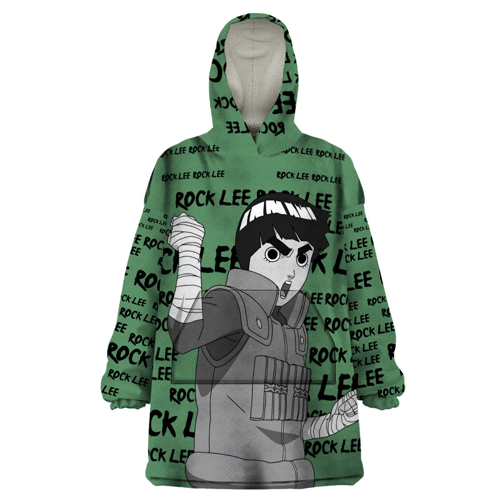 Rock Lee - Style Manga Wearable Blanket Hoodie