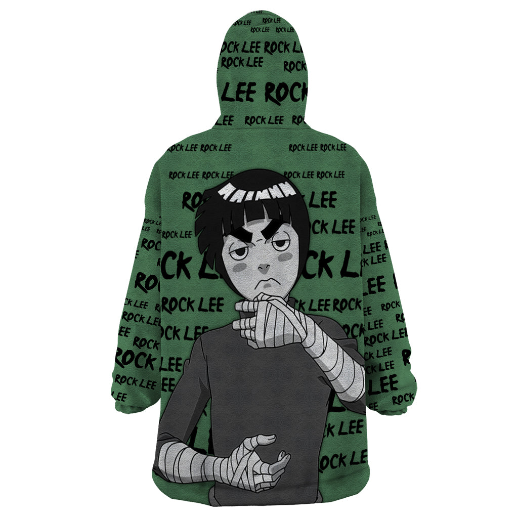 Rock Lee - Style Manga Wearable Blanket Hoodie