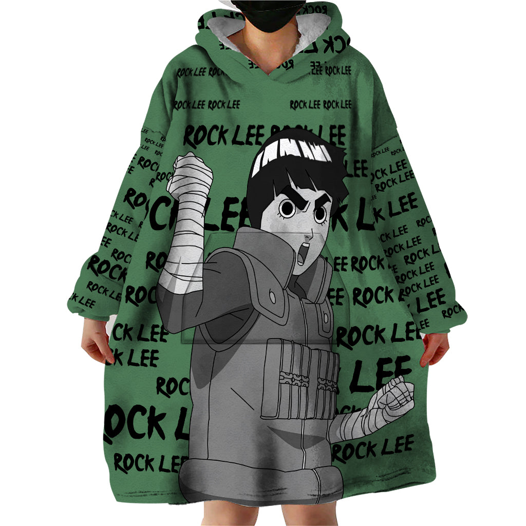 Rock Lee - Style Manga Wearable Blanket Hoodie