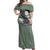 Shikamaru Nara - Style Manga Off Shoulder Maxi Dress
