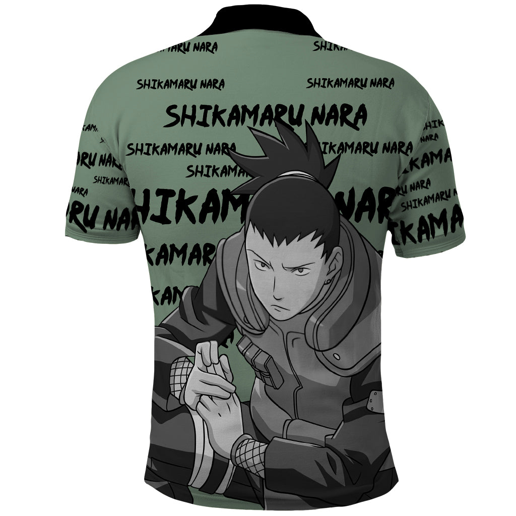 Shikamaru Nara - Style Manga Polo Shirt