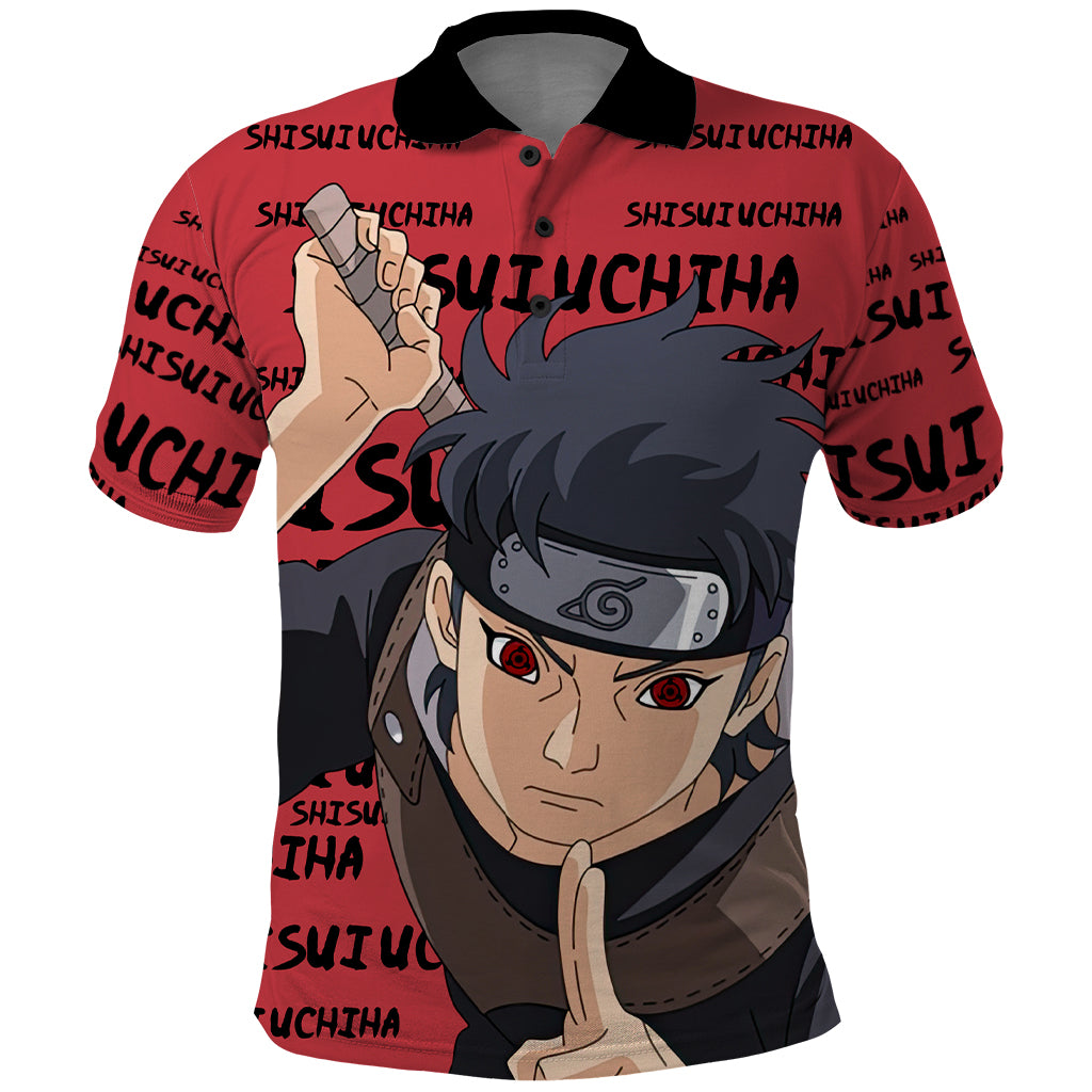 Shisui Uchiha - Style Manga Polo Shirt