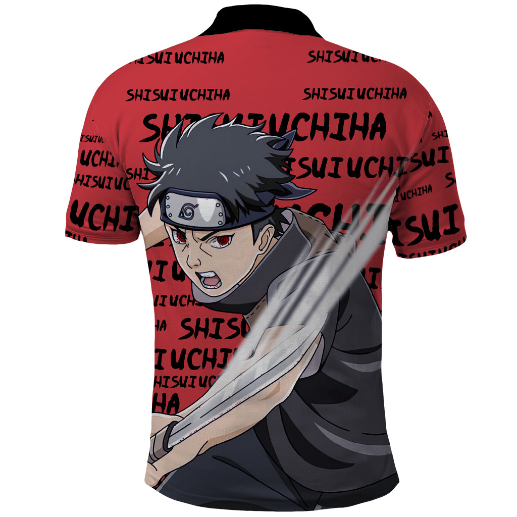 Shisui Uchiha - Style Manga Polo Shirt
