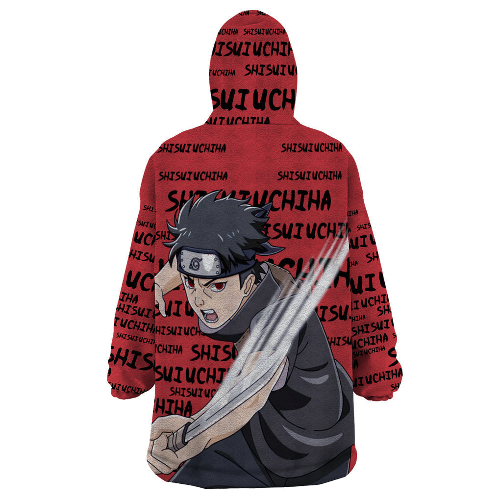Shisui Uchiha - Style Manga Wearable Blanket Hoodie