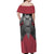 Jiraiya - Style Manga Off Shoulder Maxi Dress