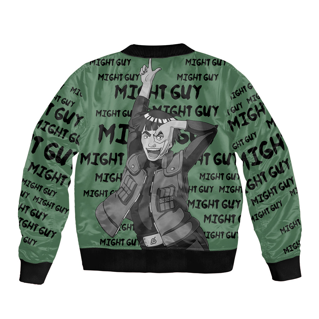Might Guy - Style Manga Bomber Jacket