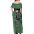 Might Guy - Style Manga Off Shoulder Maxi Dress