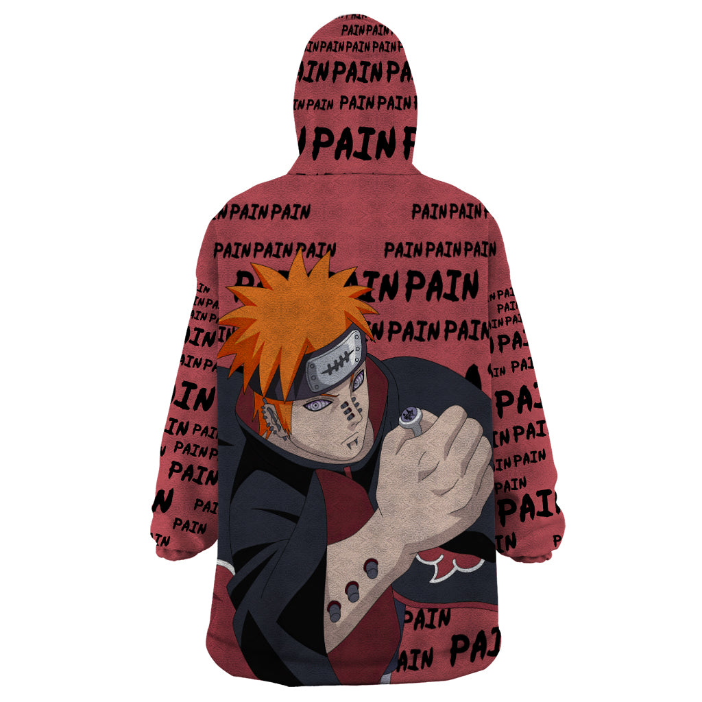 Pain - Style Manga Wearable Blanket Hoodie