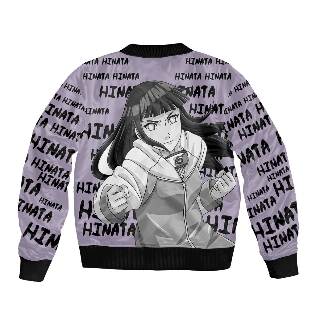 Hinata Hyuga - Style Manga Bomber Jacket