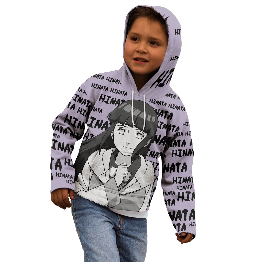 Hinata Hyuga - Style Manga Kid Hoodie
