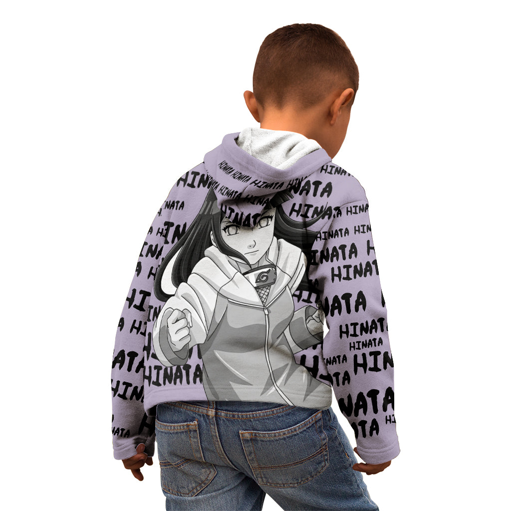 Hinata Hyuga - Style Manga Kid Hoodie