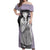 Hinata Hyuga - Style Manga Off Shoulder Maxi Dress