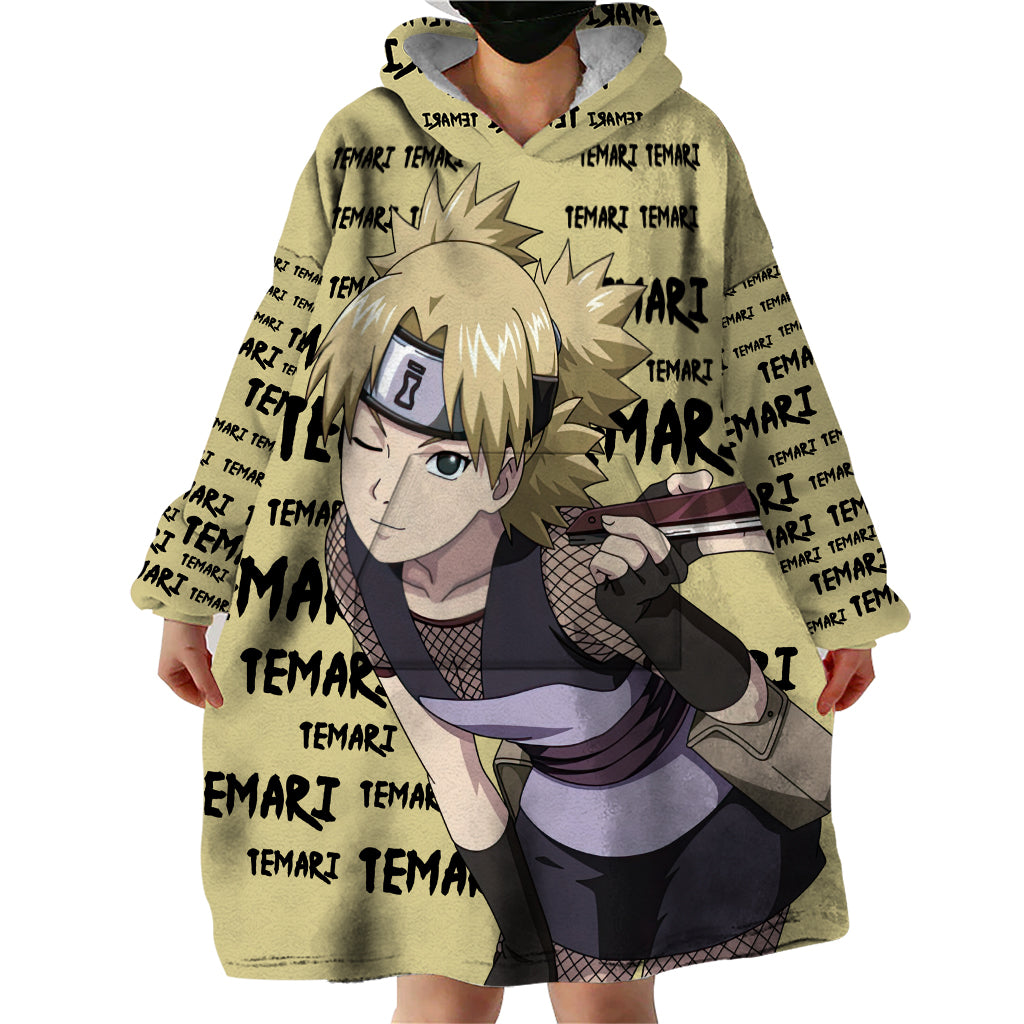 Temari - Style Manga Wearable Blanket Hoodie