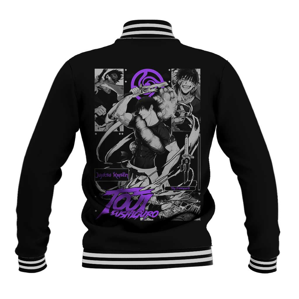 Toji Fushiguro - Jujutsu Kaisen Baseball Jacket Anime Style