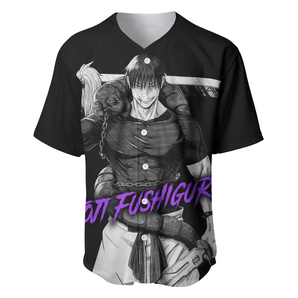 Toji Fushiguro - Jujutsu Kaisen Baseball Jersey Anime Style