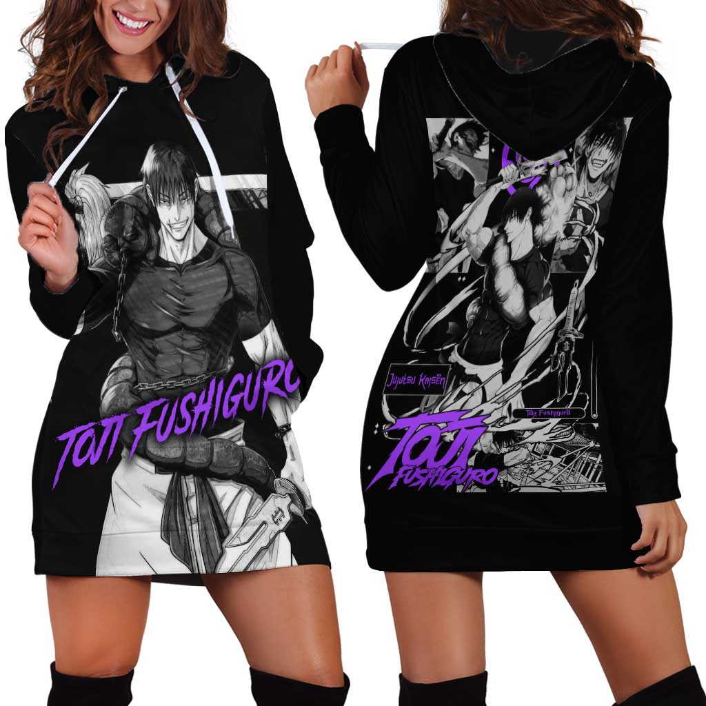 Toji Fushiguro - Jujutsu Kaisen Hoodie Dress Anime Style