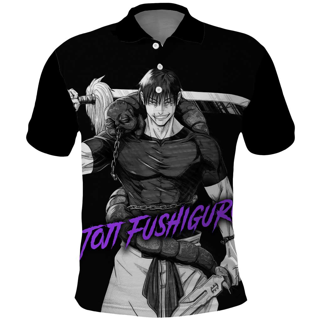 Toji Fushiguro - Jujutsu Kaisen Polo Shirt Anime Style