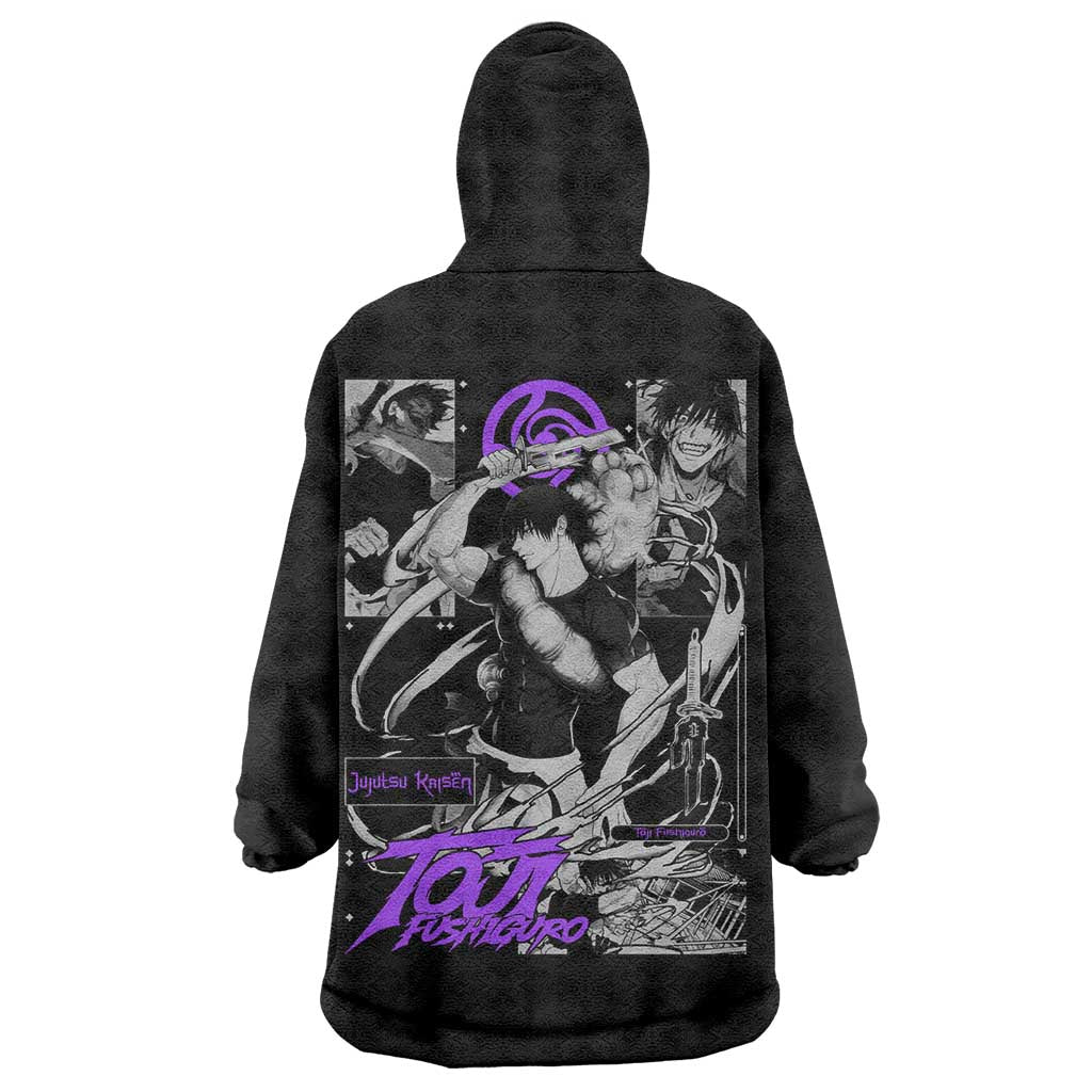 Toji Fushiguro - Jujutsu Kaisen Wearable Blanket Hoodie Anime Style