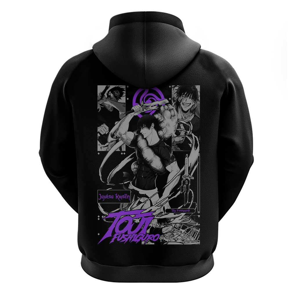Toji Fushiguro - Jujutsu Kaisen Zip Hoodie Anime Style