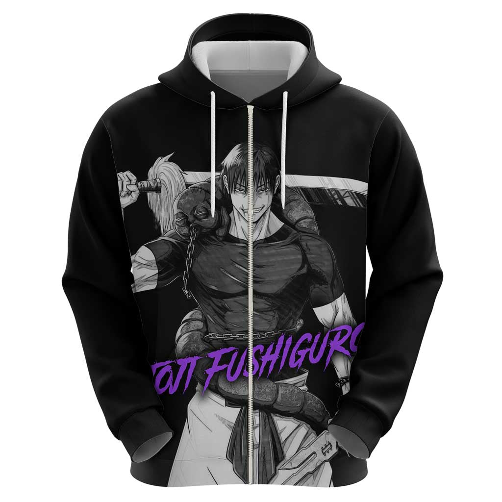Toji Fushiguro - Jujutsu Kaisen Zip Hoodie Anime Style