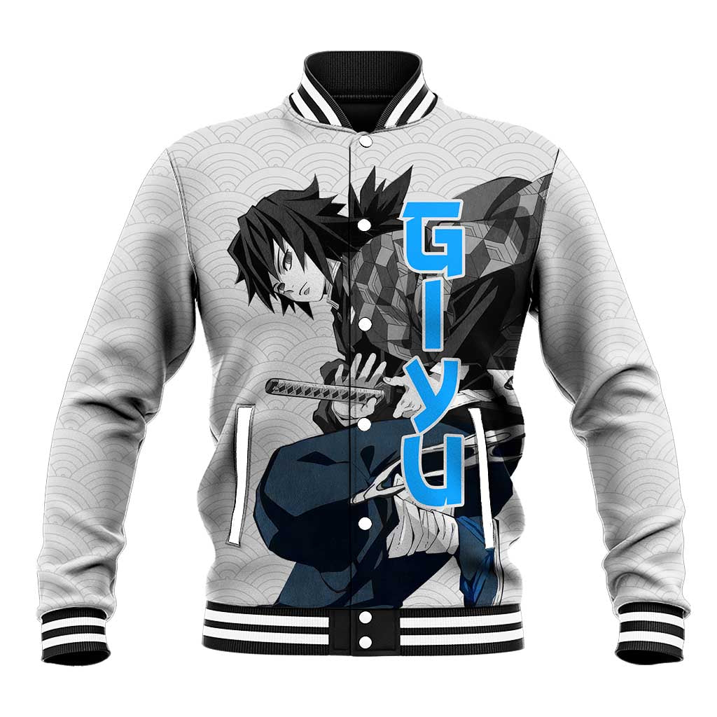 Giyu - Demon Slayer Baseball Jacket Anime Japan Style