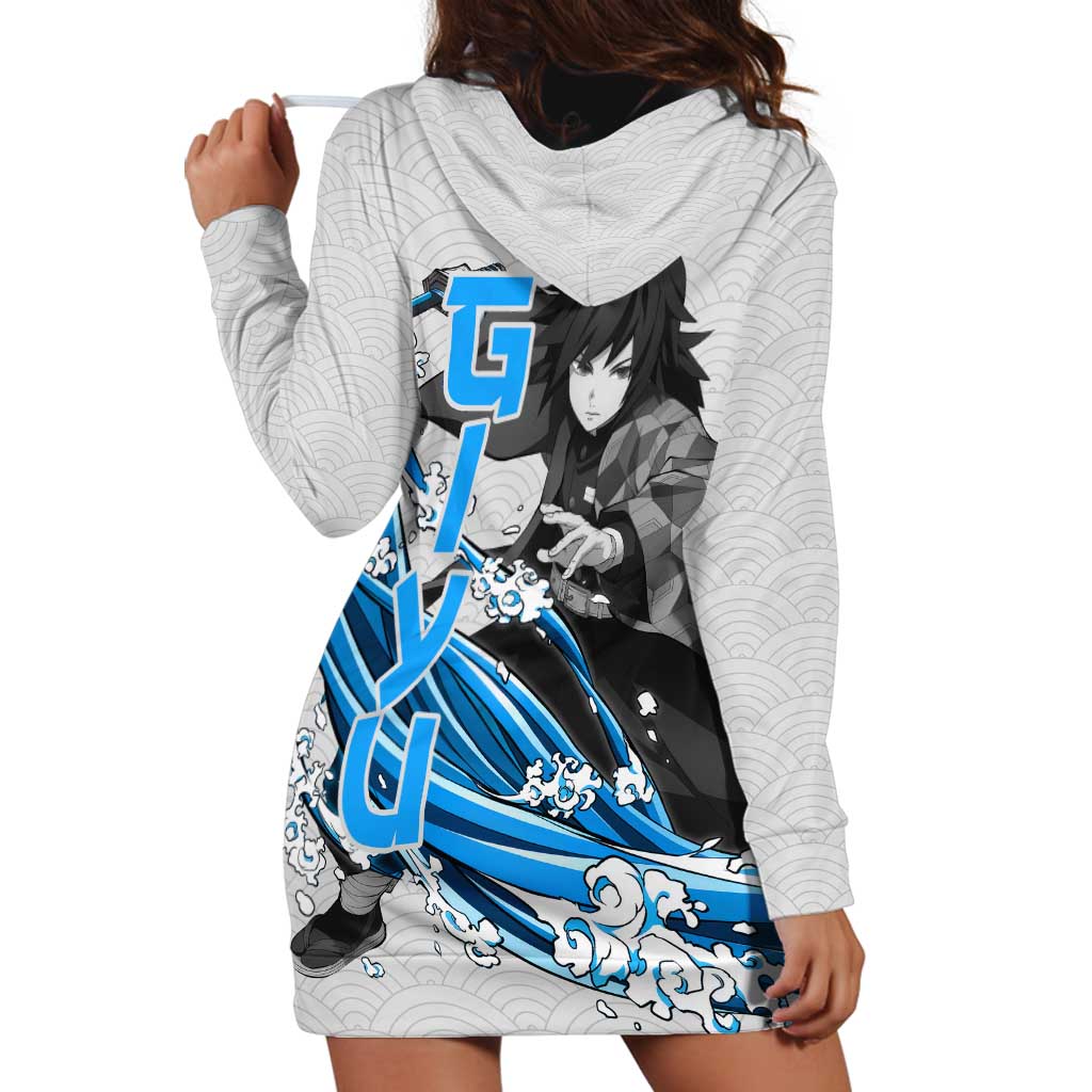 Giyu - Demon Slayer Hoodie Dress Anime Japan Style