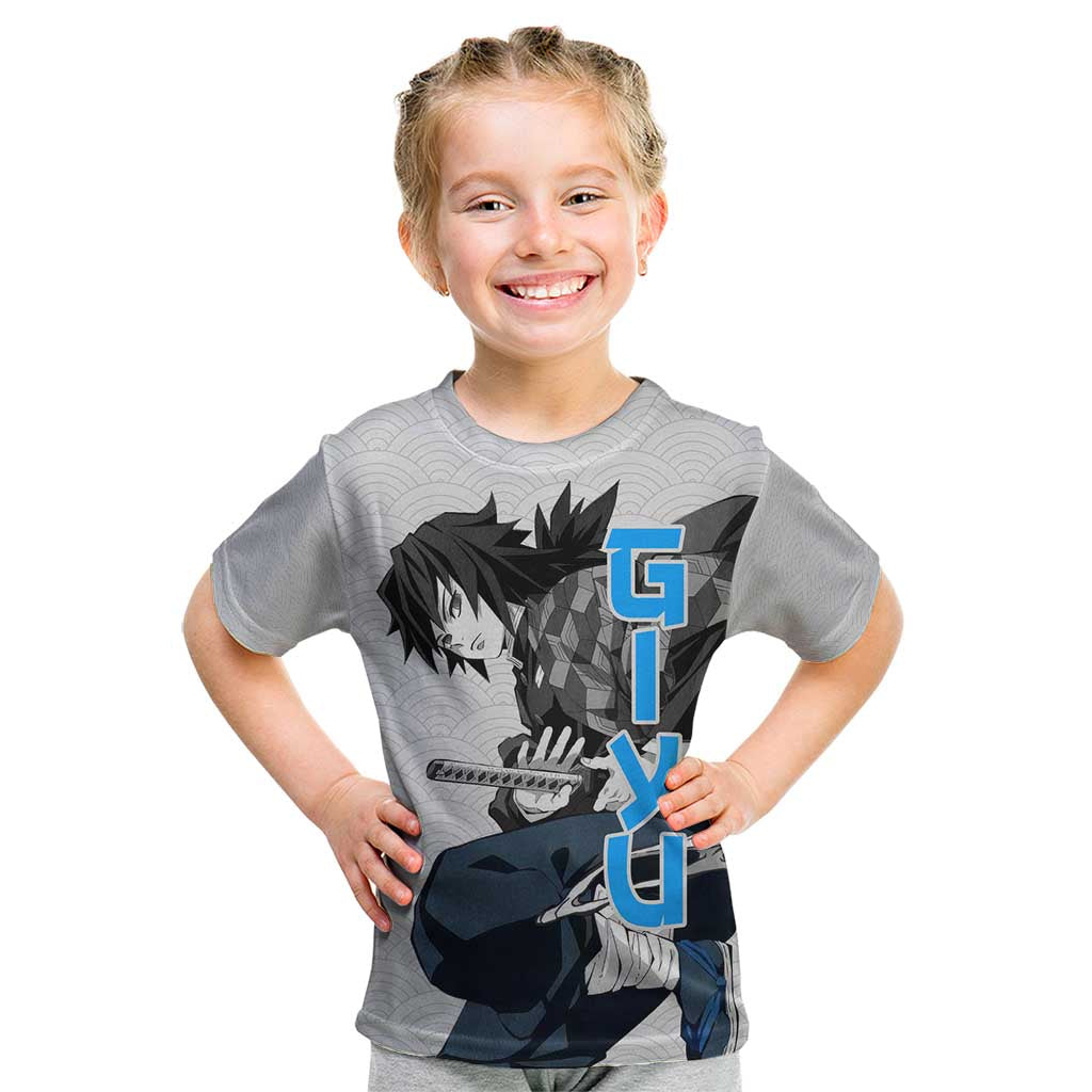 Giyu - Demon Slayer Kid T Shirt Anime Japan Style
