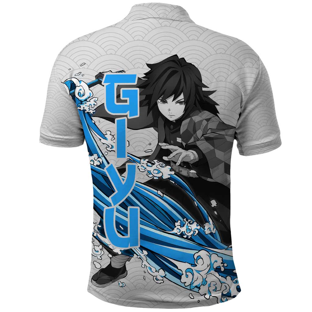 Giyu - Demon Slayer Polo Shirt Anime Japan Style