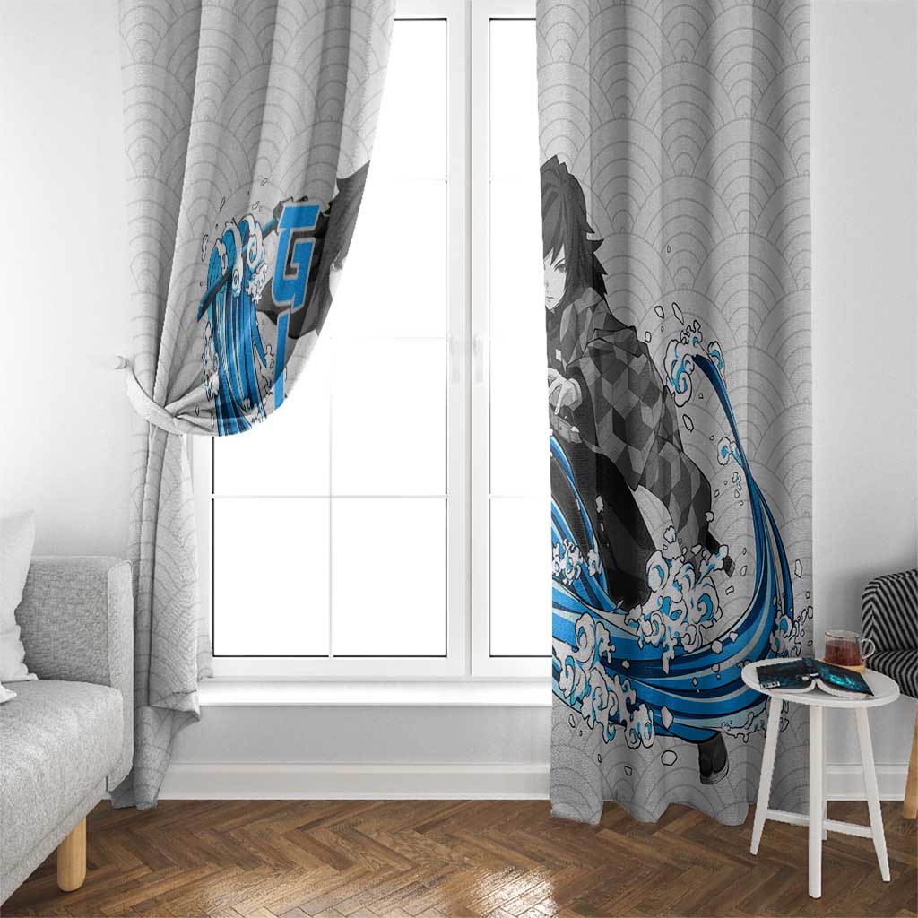 Giyu - Demon Slayer Window Curtain Anime Japan Style