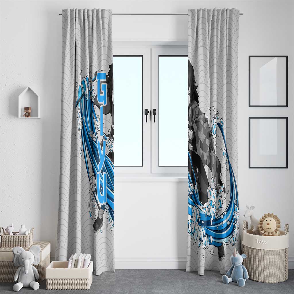 Giyu - Demon Slayer Window Curtain Anime Japan Style
