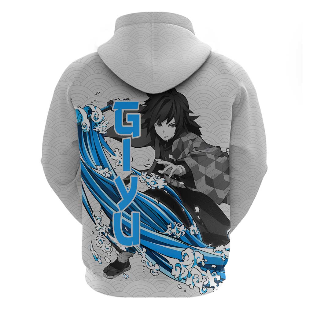 Giyu - Demon Slayer Zip Hoodie Anime Japan Style