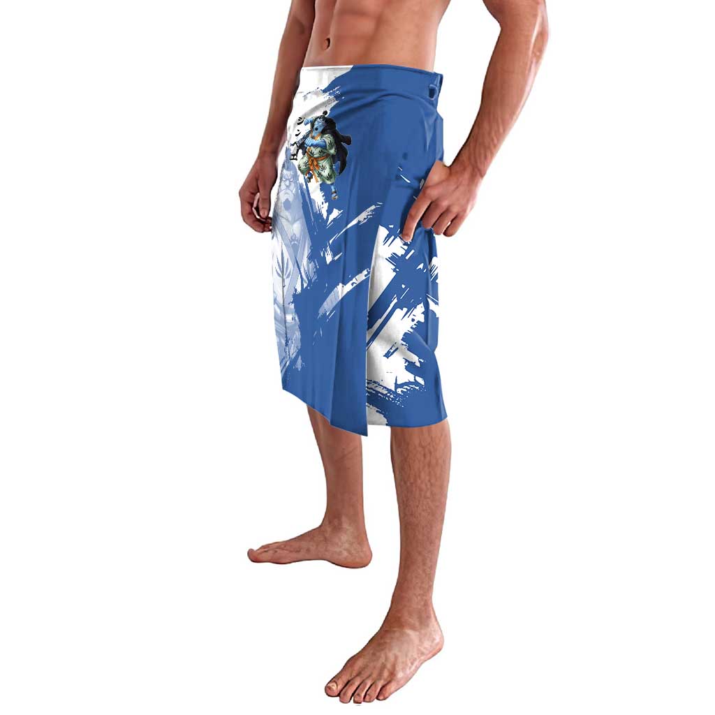 Jinbe One Piece Anime Lavalava Japanese Samurai Illustration Graphic