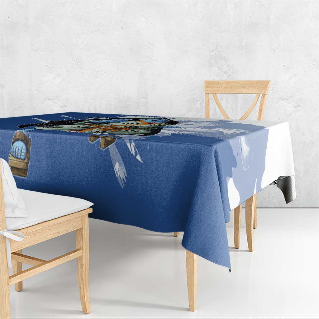 Jinbe One Piece Anime Tablecloth Japanese Samurai Illustration Graphic
