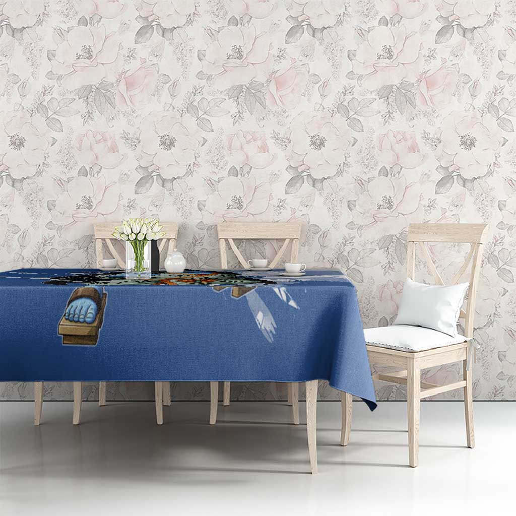 Jinbe One Piece Anime Tablecloth Japanese Samurai Illustration Graphic