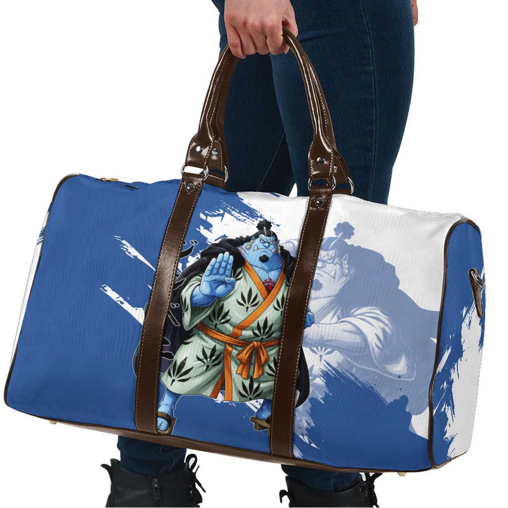 Jinbe One Piece Anime Travel Bag Japanese Samurai Illustration Graphic
