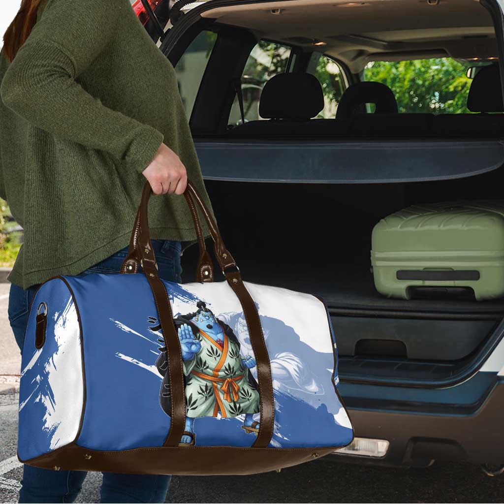 Jinbe One Piece Anime Travel Bag Japanese Samurai Illustration Graphic