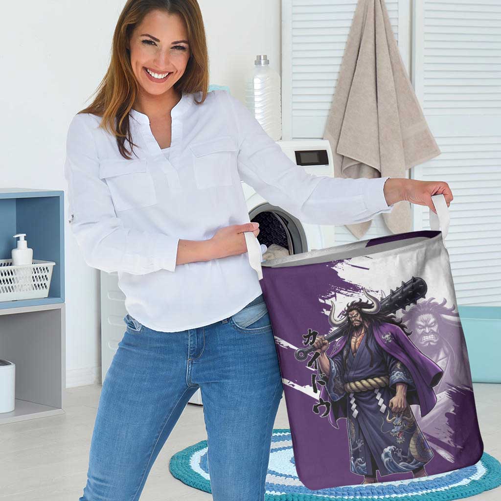 Kaido Anime Laundry Basket One Piece Oni Warlord Graphic