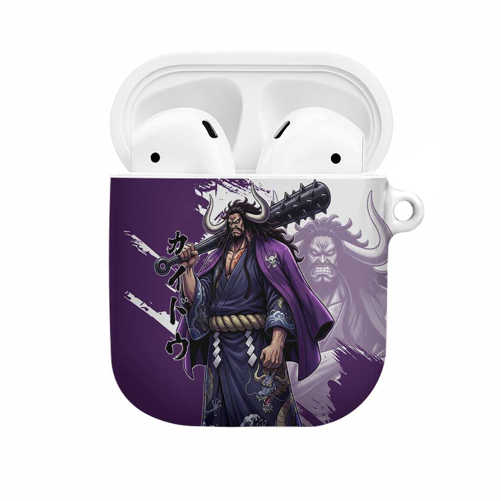 Kaido Anime AirPods Case One Piece Oni Warlord Graphic